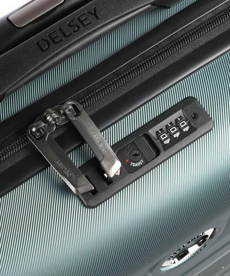 Air Armour 4-Rollen Trolley grün 55 cm