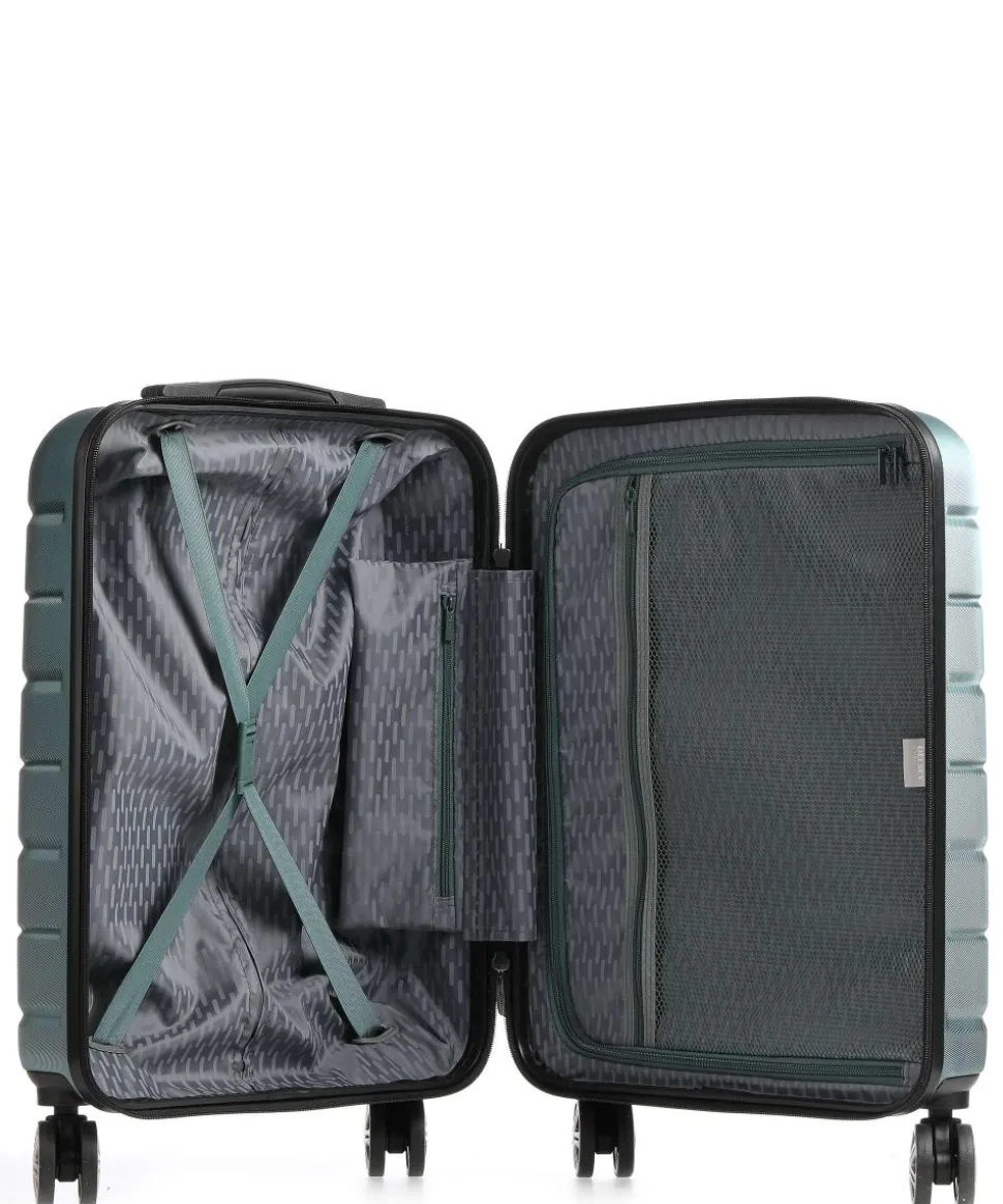 Air Armour 4-Rollen Trolley grün 55 cm