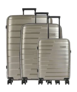 Air Base 4-Rollen Trolley Set champagner 3-tlg.