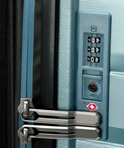 Air Base 4-Rollen Trolley Set blaugrau 3-tlg.