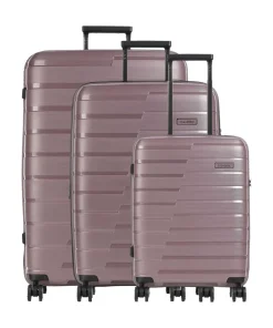 Air Base 4-Rollen Trolley Set violett 3-tlg.