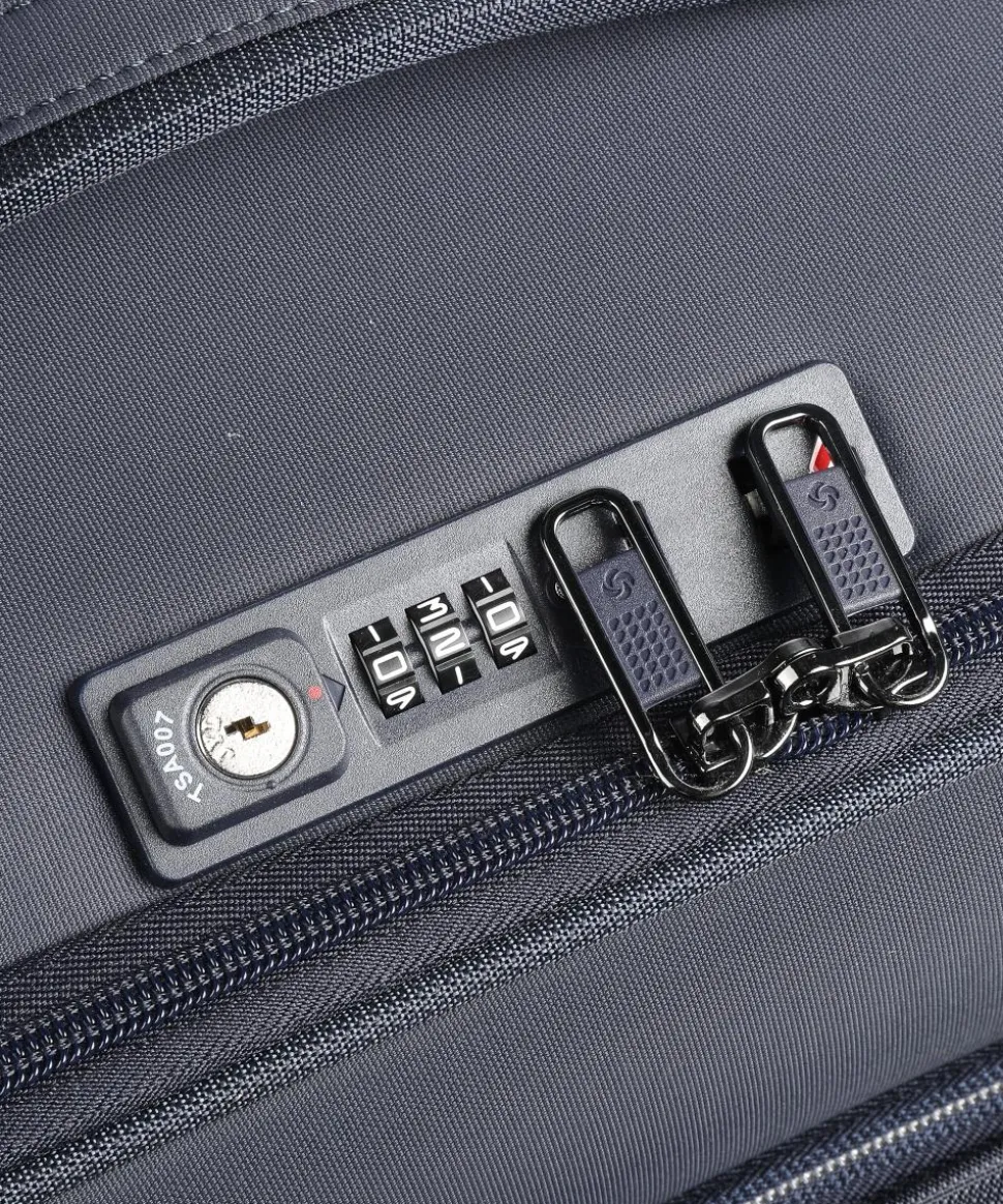 Airea 4-Rollen Trolley dunkelblau 55 cm