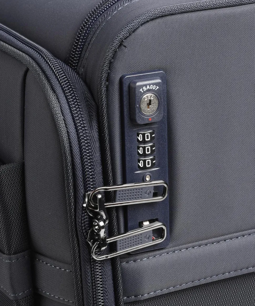 Airea 2-Rollen Trolley dunkelblau 55 cm