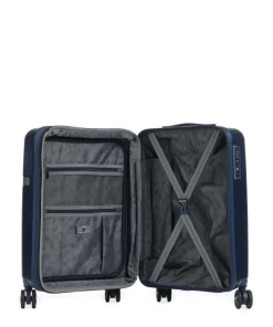 Airglam 4-Rollen Trolley dunkelblau 55 cm
