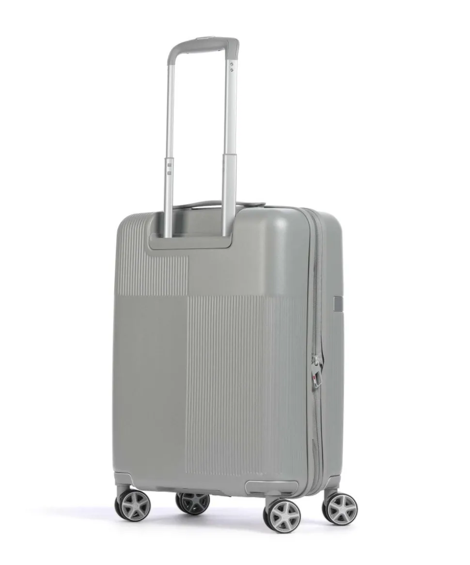 Airglam 4-Rollen Trolley grau 55 cm