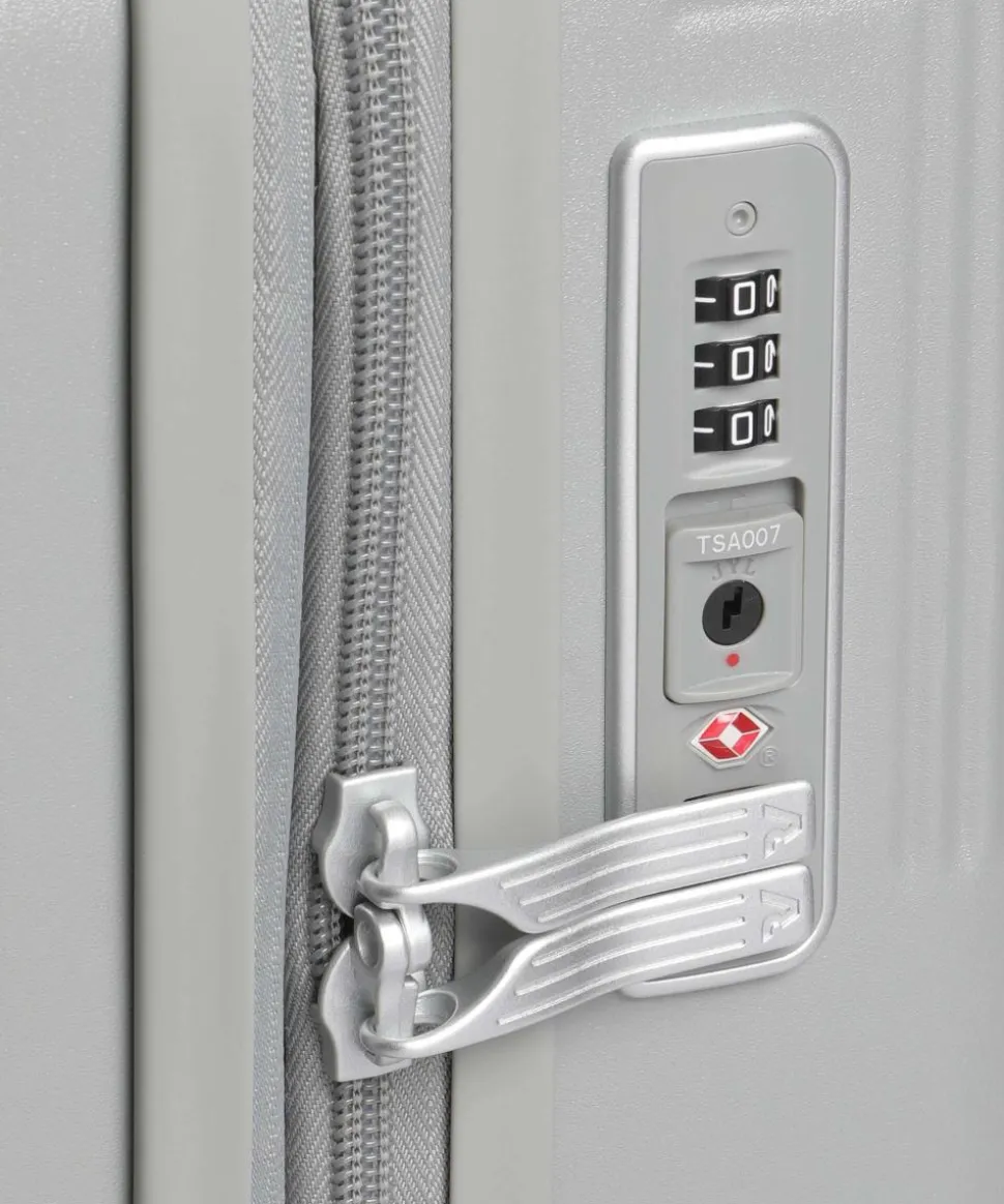 Airglam 4-Rollen Trolley grau 55 cm