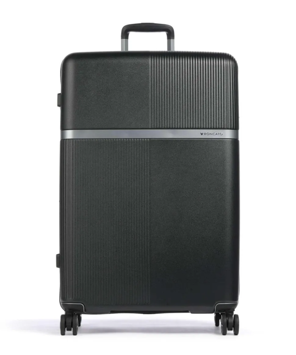 Airglam 4-Rollen Trolley schwarz 77 cm