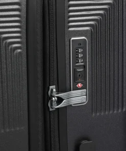 Airglam 4-Rollen Trolley schwarz 77 cm