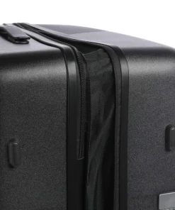 Airglam 4-Rollen Trolley schwarz 77 cm