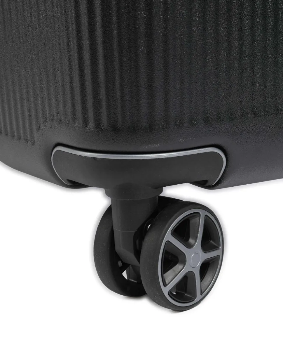 Airglam 4-Rollen Trolley schwarz 77 cm