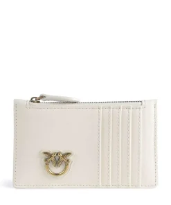 Airone Kreditkartenetui fein genarbtes Rindsleder weiß