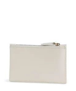 Airone Kreditkartenetui fein genarbtes Rindsleder weiß