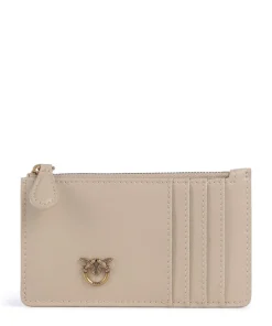 Airone Kreditkartenetui fein genarbtes Rindsleder beige