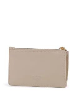 Airone Kreditkartenetui fein genarbtes Rindsleder beige