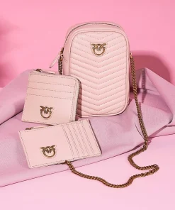 Airone Kreditkartenetui Schafsleder altrosa