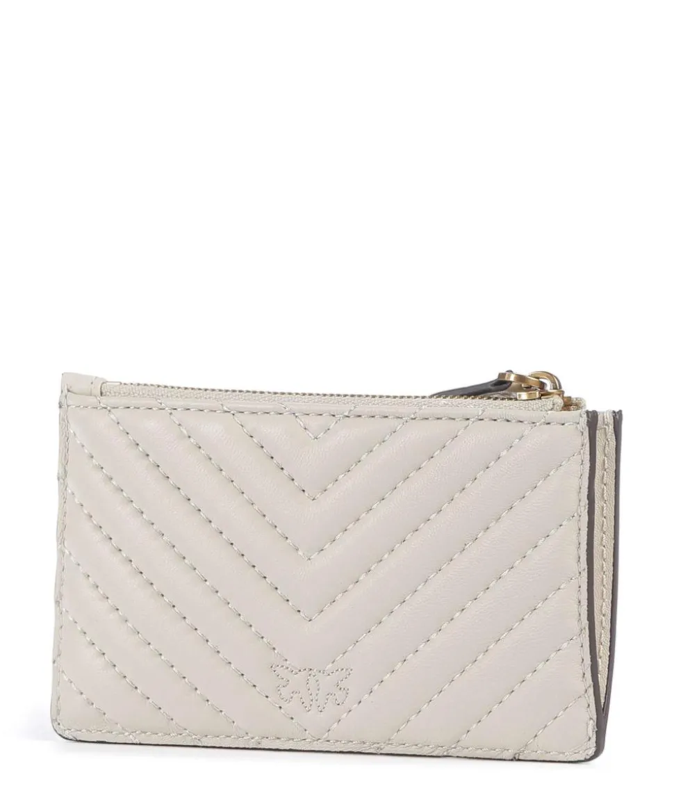 Airone Kreditkartenetui Schafsleder elfenbein