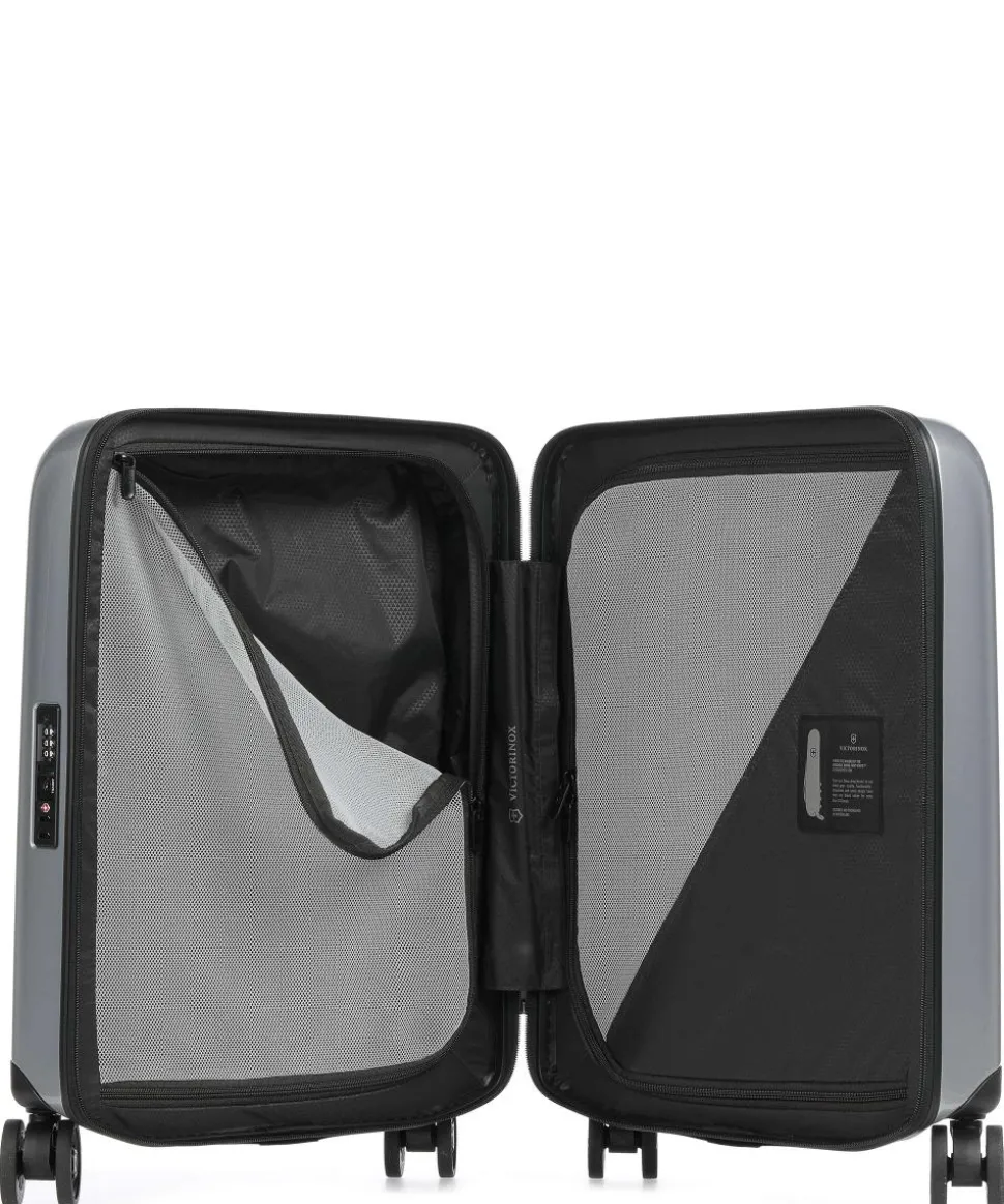 Airox Global 4-Rollen Trolley silber 55 cm