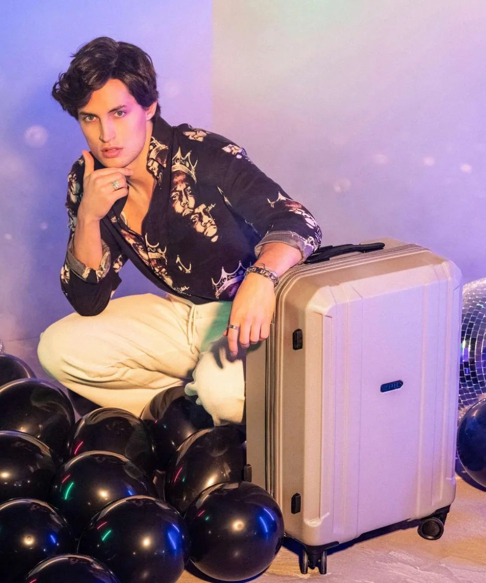 Airwave Neo 4-Rollen Trolley beige 55 cm