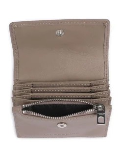 Akkordeon Soft Nappa S RFID Geldbörse Nappaleder taupe