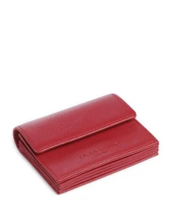 Akkordeon Soft Nappa S RFID Geldbörse Nappaleder rot