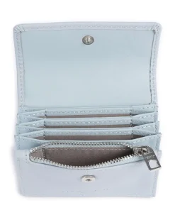 Akkordeon Soft Nappa S RFID Geldbörse Nappaleder hellblau