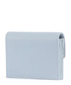 Akkordeon Soft Nappa S RFID Geldbörse Nappaleder hellblau