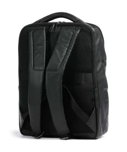 AKRON Rucksack 14″ genarbtes Leder schwarz