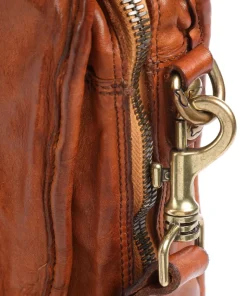 Aktentasche 15″ fein genarbtes Rindsleder cognac