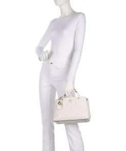 Aldina G-Shine Handtasche Lederimitat creme