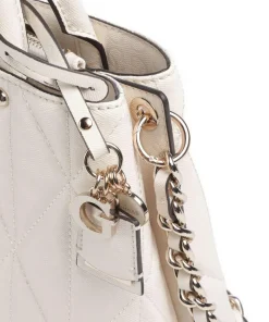 Aldina G-Shine Handtasche Lederimitat creme