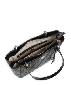 Aldina G-Shine Shopper Lederimitat schwarz