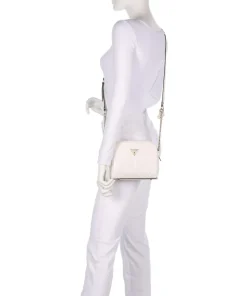 Aldina G-Shine Umhängetasche Lederimitat creme