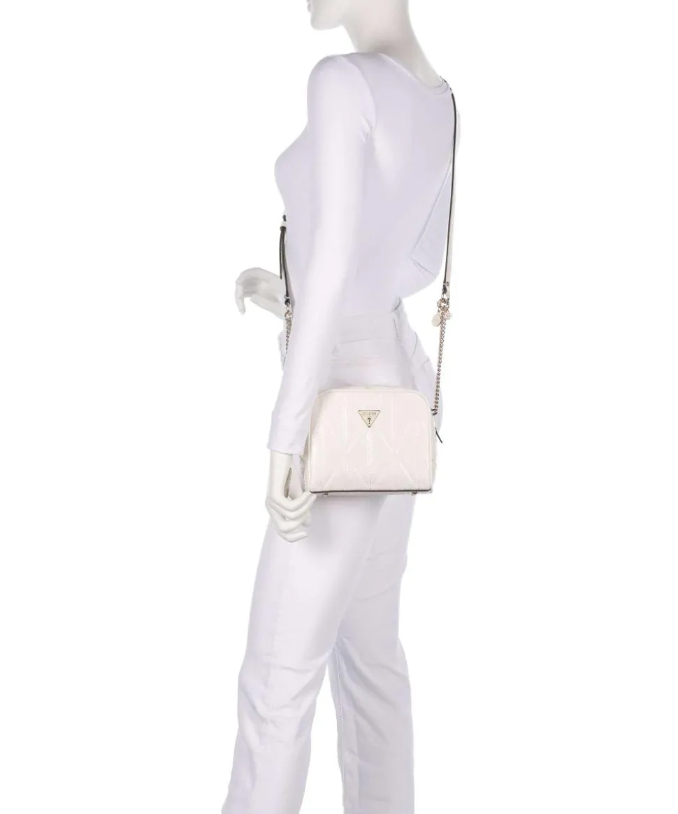 Aldina G-Shine Umhängetasche Lederimitat creme