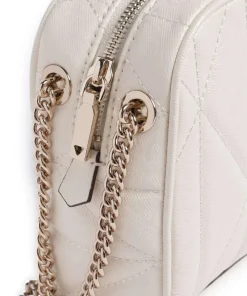 Aldina G-Shine Umhängetasche Lederimitat creme