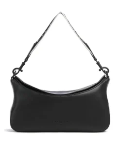 Alessa Kodiaq Sheep S Schultertasche fein genarbtes Leder schwarz