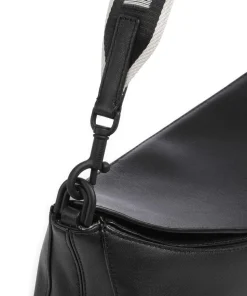 Alessa Kodiaq Sheep S Schultertasche fein genarbtes Leder schwarz