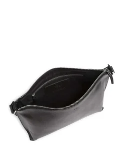 Aletta Umhängetasche fein genarbtes Rindsleder schwarz