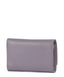 Alex Laura Biker Geldbörse fein genarbtes Rindsleder violett