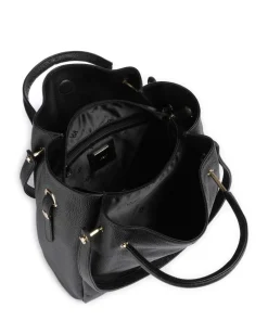 Alexandria Shopper genarbtes Leder schwarz