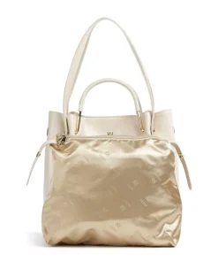 Alexandria Shopper geprägtes Rindsleder creme