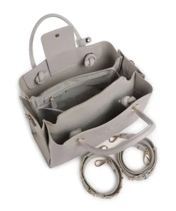 Alexia Handtasche Lederimitat grau