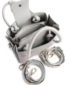 Alexia Handtasche Lederimitat grau