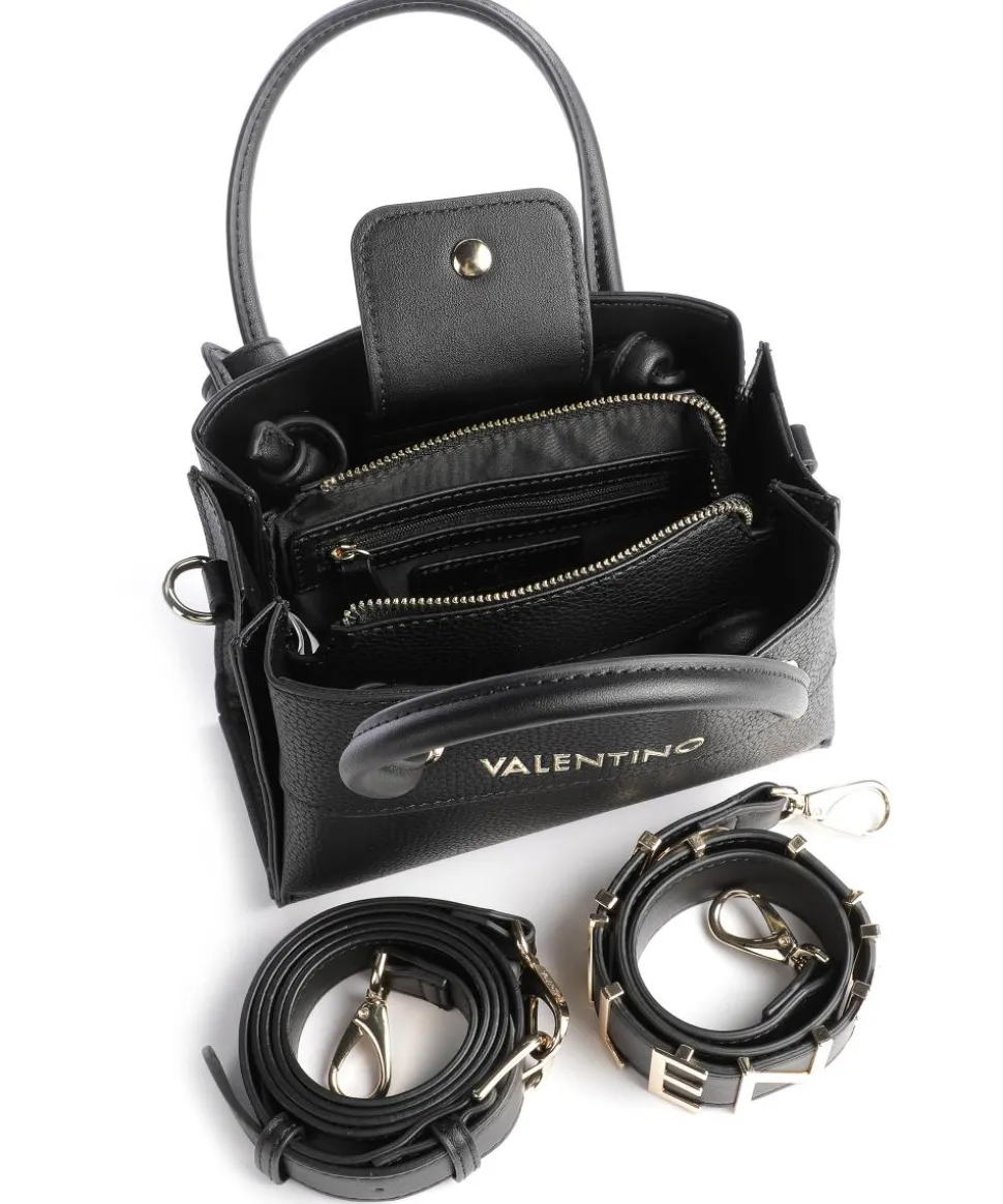 Alexia Handtasche Lederimitat schwarz