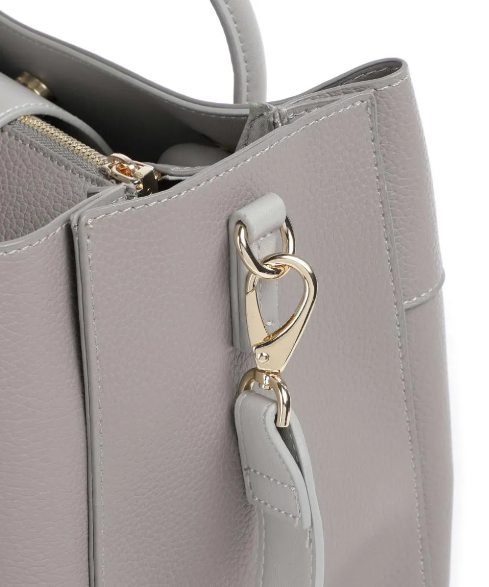 Alexia Handtasche Lederimitat grau