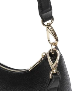 Alexia Schultertasche Lederimitat schwarz