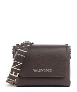 Alexia Umhängetasche Lederimitat dunkelbraun