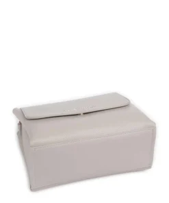 Alexia Umhängetasche Lederimitat hellgrau