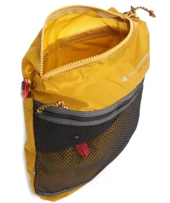 Algir Umhängetasche recyceltes Polyamid senfgelb