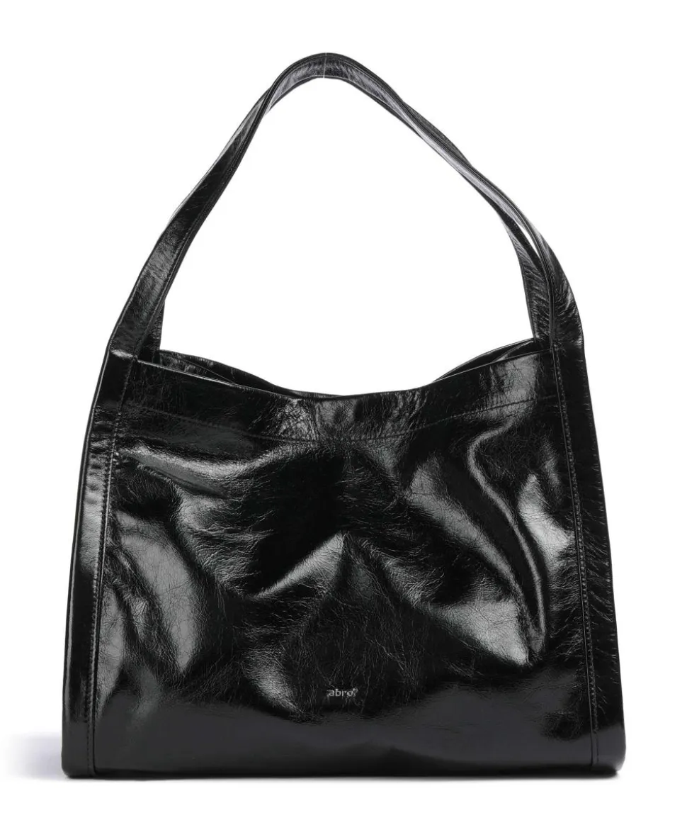 Alias Soft 24H Shopper genarbtes Leder schwarz