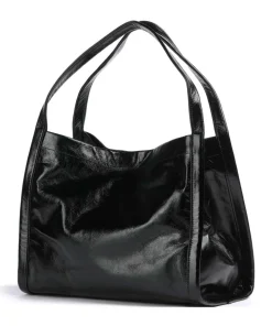 Alias Soft 24H Shopper genarbtes Leder schwarz